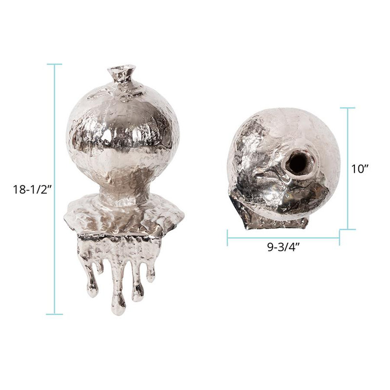 Erol Handmade Metal Table Vase