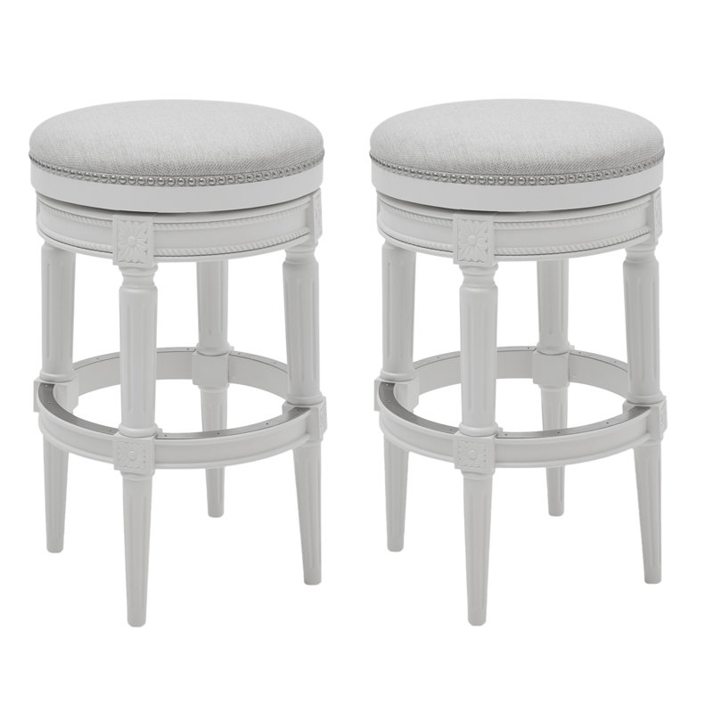 Tabouret de bar et de comptoir Mehar, Albâtre, 2, Tabouret de bar (siège d'une hauteur de 31 po)