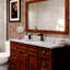 Drop-In Single-handle Bathroom Faucet with Drain Assembly