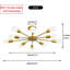 Austwell 10 - Light Sputnik Chandelier-325088880