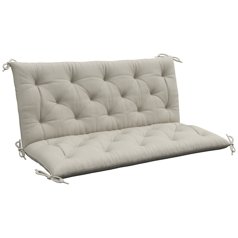 Outdoor Seat Cushion, Grey