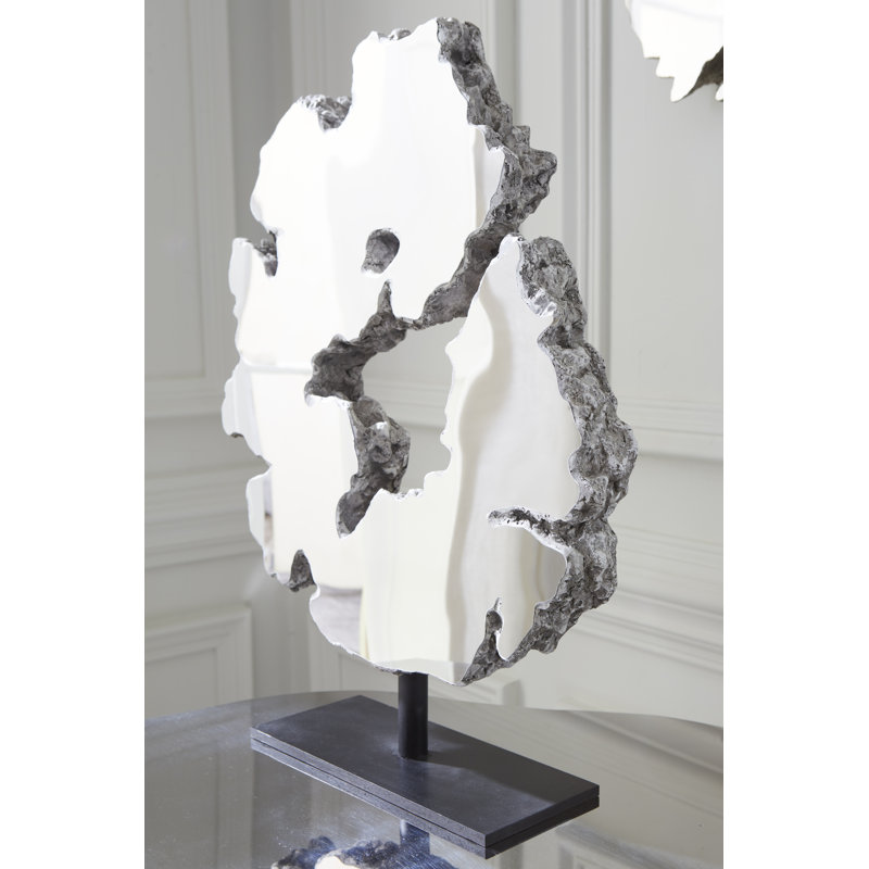 Lava Slice on Stand Sculpture