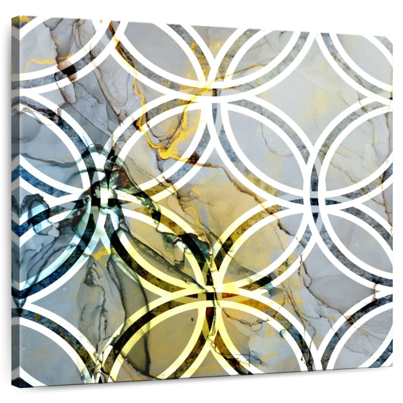Overlapping Circles, 20" H x 20" W
