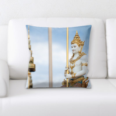 Lovett Microsuede Reversible Throw Pillow