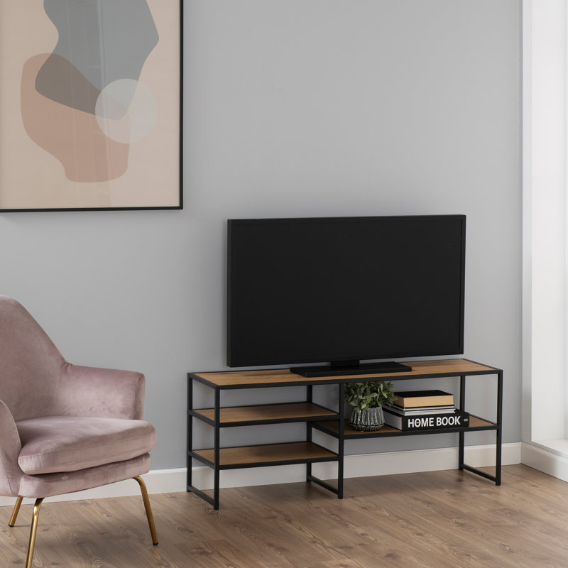 Joliet Unfinished TV Stand for TVs up to 50", Oak
