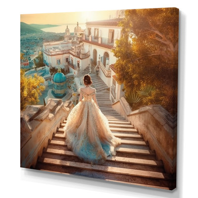 Dreamy Wedding Day II " Dreamy Wedding Day II " Painting Print