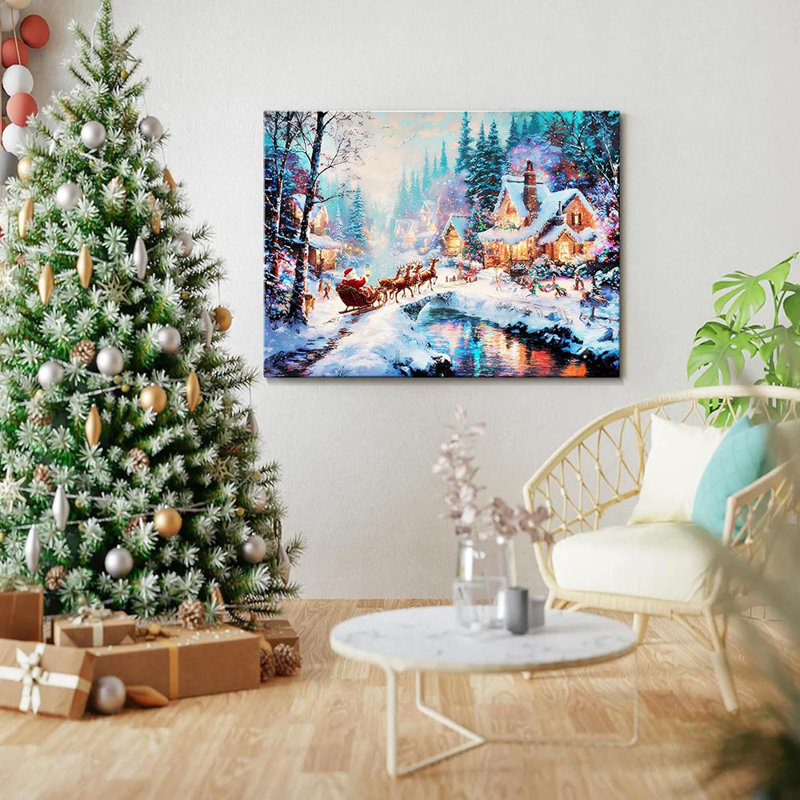 1 Piece Wrapped Canvas Wall Art