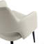 Fauteuil en métal et cuir Vegan-628547886