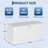 99 Gallon Waterproof Large Resin Deck Box Indoor Outdoor, Lockable Storage Container for Patio Furniture Tools, Waterproof Deck Box Patio Storage Bin for Pool Garden, White-122911343-122911345