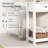Modern Console Table – 39" Wood Sofa Table with 2 Drawers for Living Room or Foyer-347459181