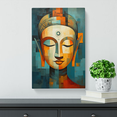 Buddha Cubism - No Frame Print