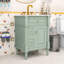 Meuble-lavabo autoportant avec lavabo, rangement réglable-1270076073