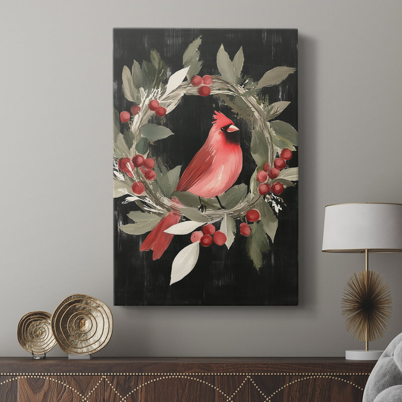 Art des Fêtes de Noël Cxxxi - galerie Cavas sur mesure, H 27 po x l 18 po