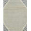 Tapis ivoire en laine et en coton noué à la main Berkeley 4 po x 6 po-68957441