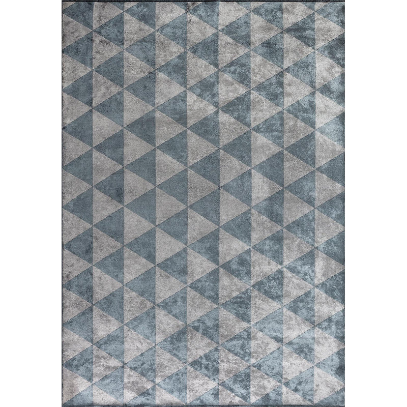 Rapture Geometric Shapes Area Rug, Rectangle 7'10" x 11'2"