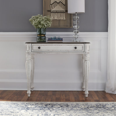 Colchester Vanity Desk w/ Fully Stained Drawer
