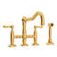Acqui® Bridge Faucet with Handles-9323823-9323826