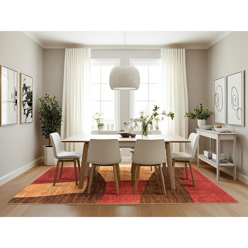Yosyas Indoor Rug, Rectangle 7' x 10'