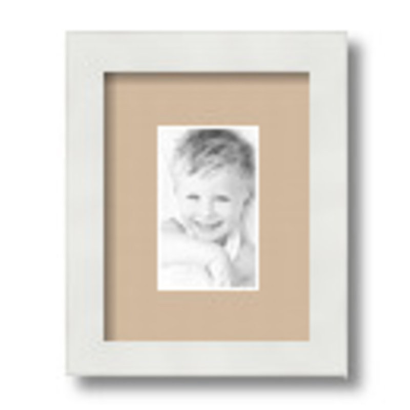 Matte Picture Frame with Mat, Scotch Mist