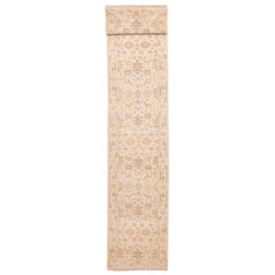 Royal Oushak Ivory Rug 2'6" x 13'8"