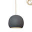 Luminaire suspendu 1 lumière avec détails en corde-83719040-83719041