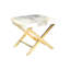 Hudson Upholstered Utility Stool