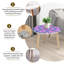 Ensemble de 2 tables basses gigognes Triangle