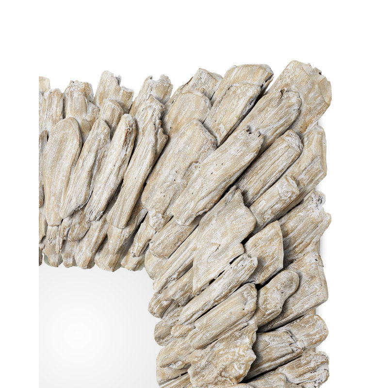 Beachhead Kiln Dried Hardwood Wall Mirror