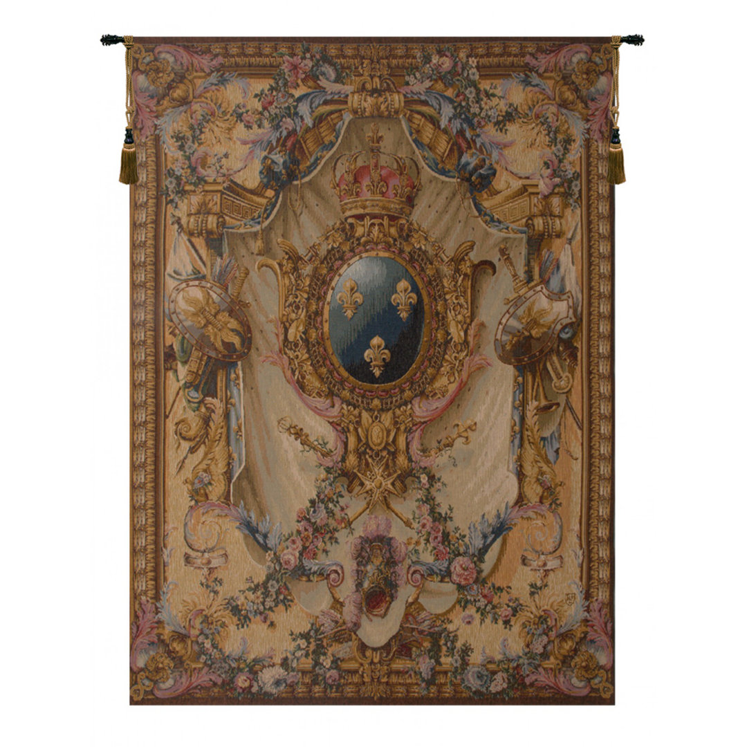 Grandes Armoiries I European Tapestry Charlotte Home Furnishings