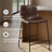 Ashtin Upholstered Counter Stool with Metal Frame-1322257940-1322257903