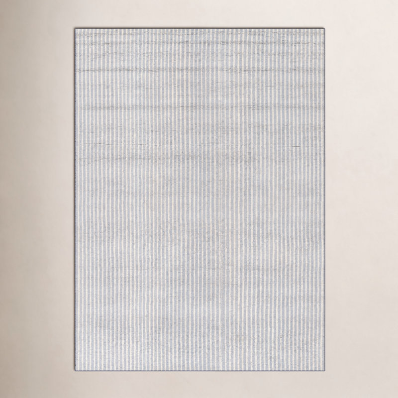 Tapis rayé en laine touffeté à la main Momeni Lily 7 pi 10 po x 9 pi 10 po, Rectangle 7 pi 10 po x 9 pi 10 po