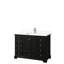 Ensemble de meuble-lavabo simple autoportant 48 po avec plateau en quartz Deborah-98119420-98119418-98119417