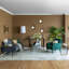 Ensemble de 3 miroirs muraux abstraits
