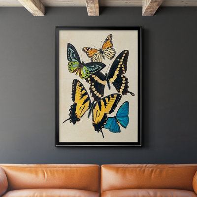 " Collaged Butterflies II "