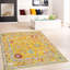 Oushak Southwestern Area Rug in Yellow