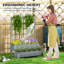 Raised Garden Bed with Trellis-162307048