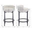 Tabouret de comptoir court 26 po Toey-1899186270
