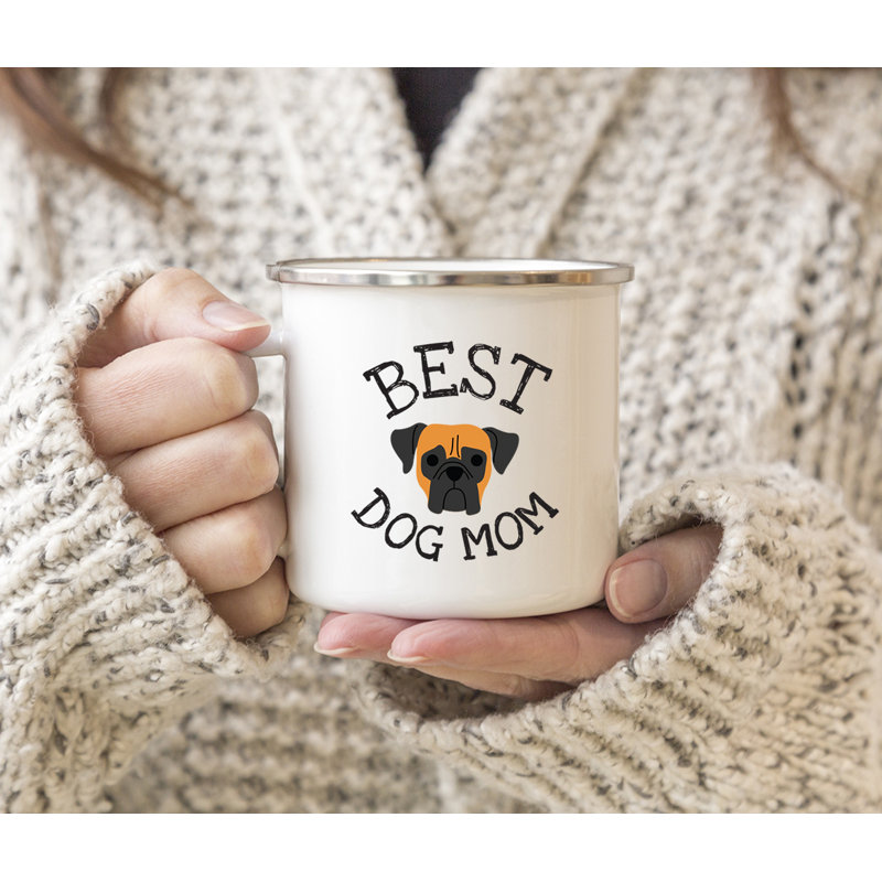 Tasse de camping Best Dog Mom, Boxer