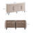 Jodie 65" Fluted Sideboard In Whitewashed Oak-580787842