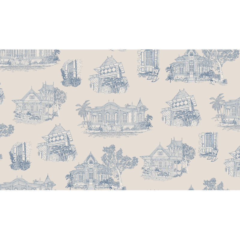 Pain d'épices "Gingerbread Haiti" Wallpaper, ivory-karabela
