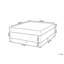 Upholstered Fabric Bed with Mattress-1556682160-1556682162