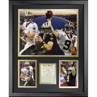 NFL New Orleans Saints - Drew Brees Collage Framed Memorabili