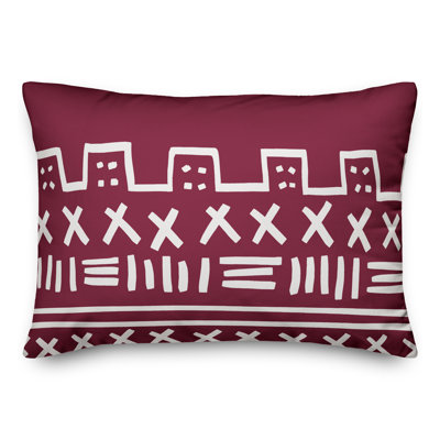  Coussin lombaire à motif de boue