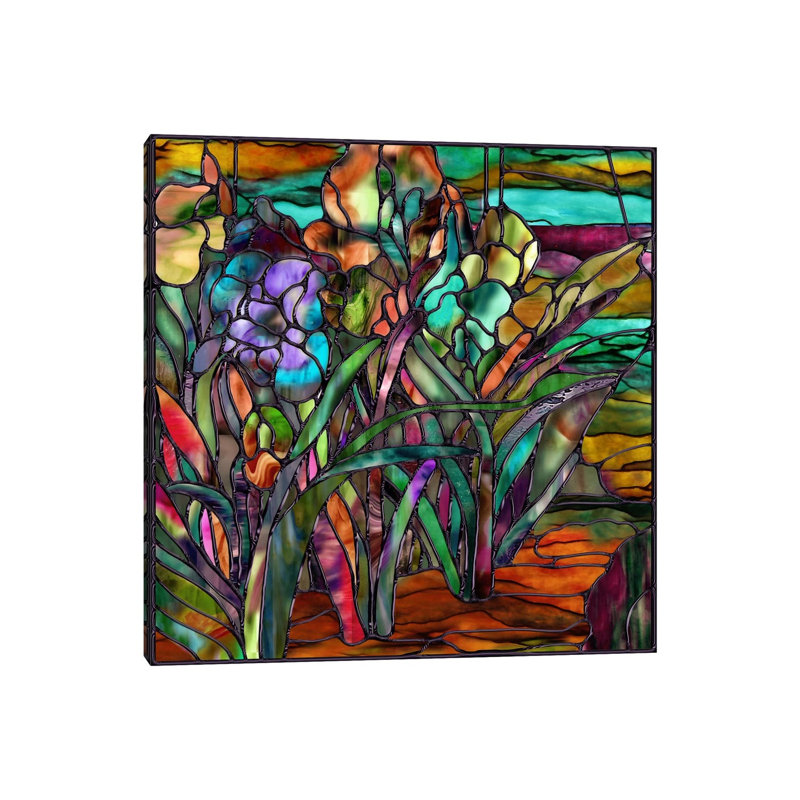 Candy Coated Irises by Mindy Sommers - Wrapped Canvas Print, 30.48 cm H x 30.48 cm W