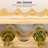Stackable Wine Rack, Modular Storage Shelves, 72-Bottle Holder, Freestanding Display Rack For Kitchen, Pantry, Cellar, Natural