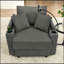 Chaise avec accoudoirs confortable avec rangement et porte-gobelets pour le salon-374673275