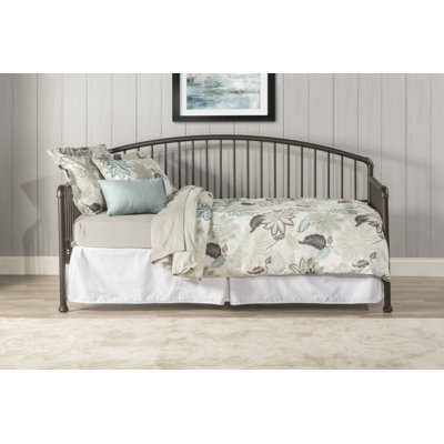 Aagand Twin Metal Daybed with Trundle