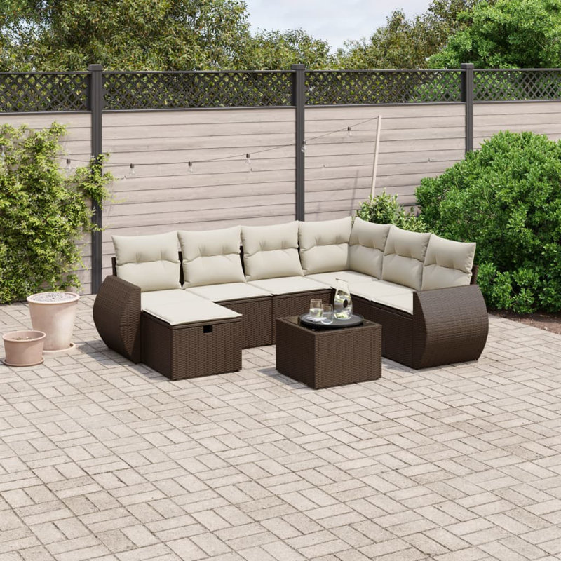 Ensemble de canapé de jardin Vidaxl
