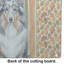 Planche à découper en verre Blue Merle