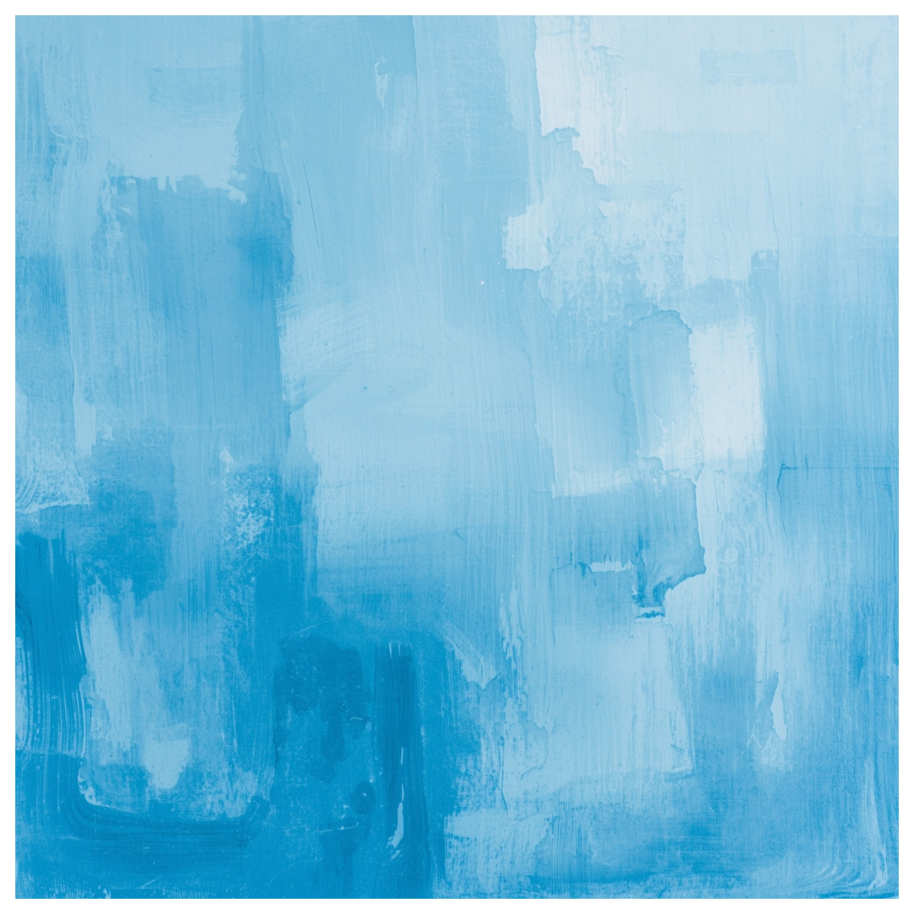 VisionDecor Blue Brush Stroke Texture Double Sided Throw Pillows | Wayfair